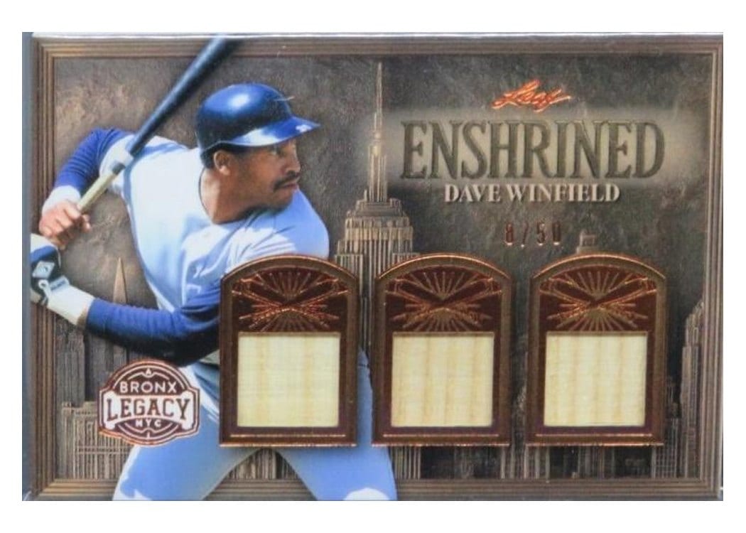2025 Leaf Bronx Legacy Enshrined Dave Winfield #E-2 card