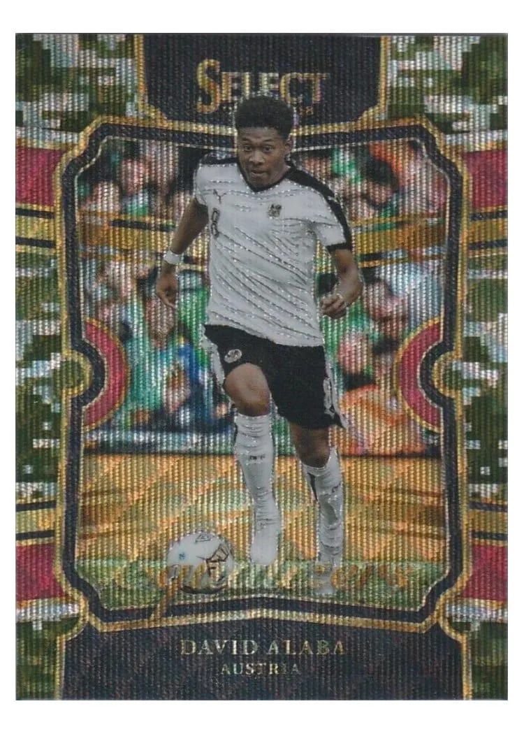 2017 Panini Select Equalizers David Alaba #EQ-13 card