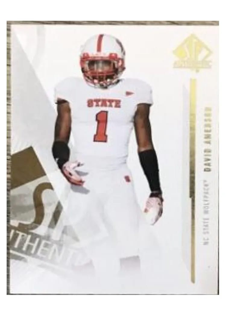 2013 SP Authentic David Amerson #20 card