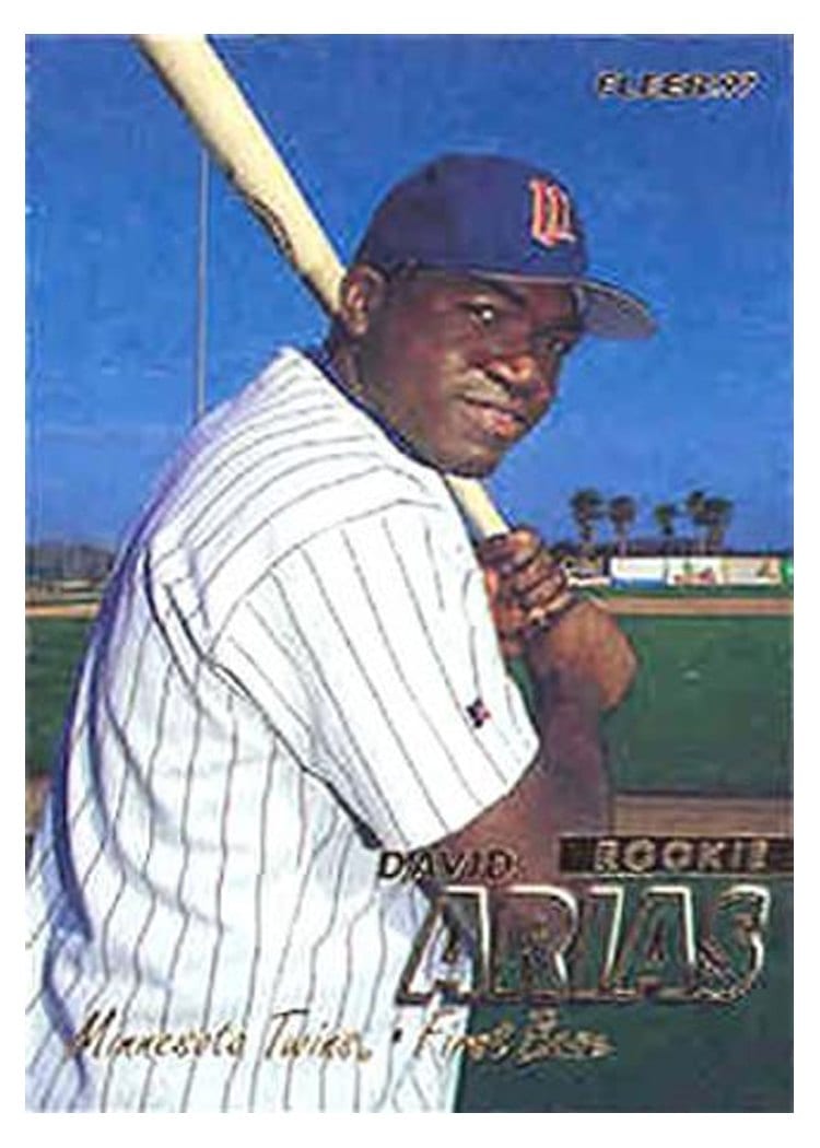 1997 Fleer Base Set David Arias #512 card