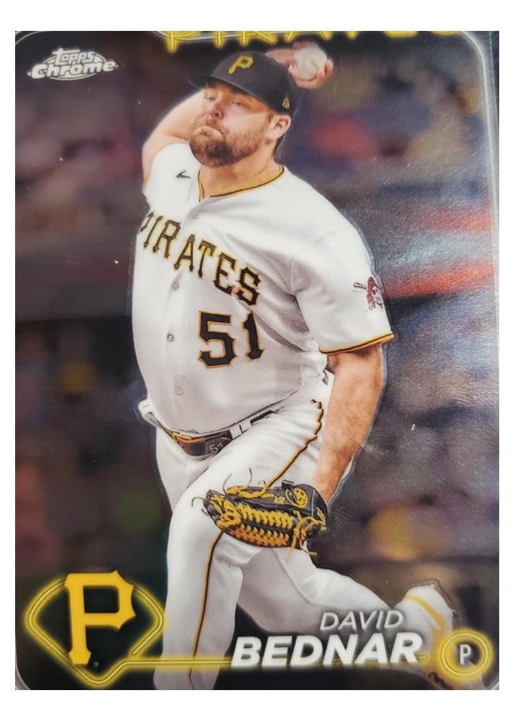 2024 Topps Chrome Base Set David Bednar #60 card