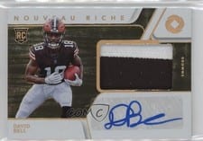 2022 Panini Gold Standard Nouveau Riche Patch Autograph David Bell #NRP-DBE card