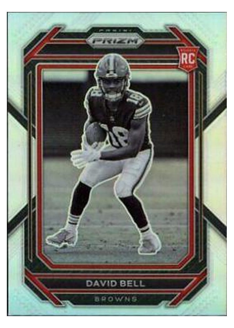 2022 Panini Prizm Base Set David Bell Silver #334 card