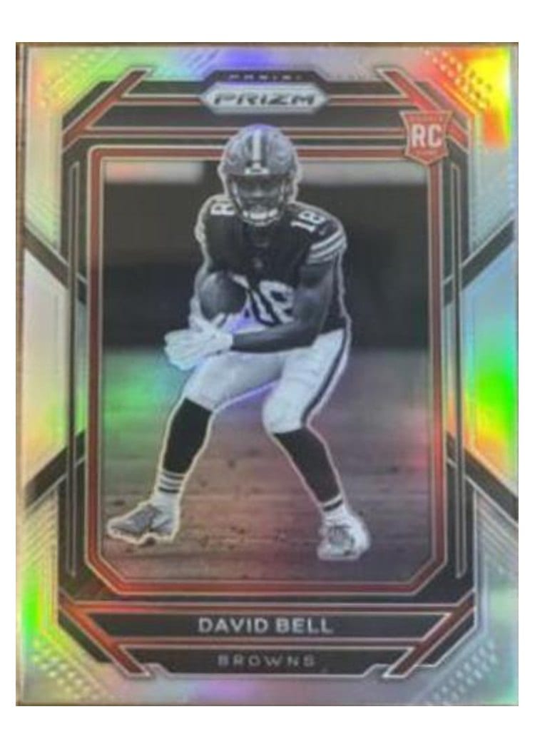 2022 Panini Prizm Base Set David Bell SP Variation Silver #334 card