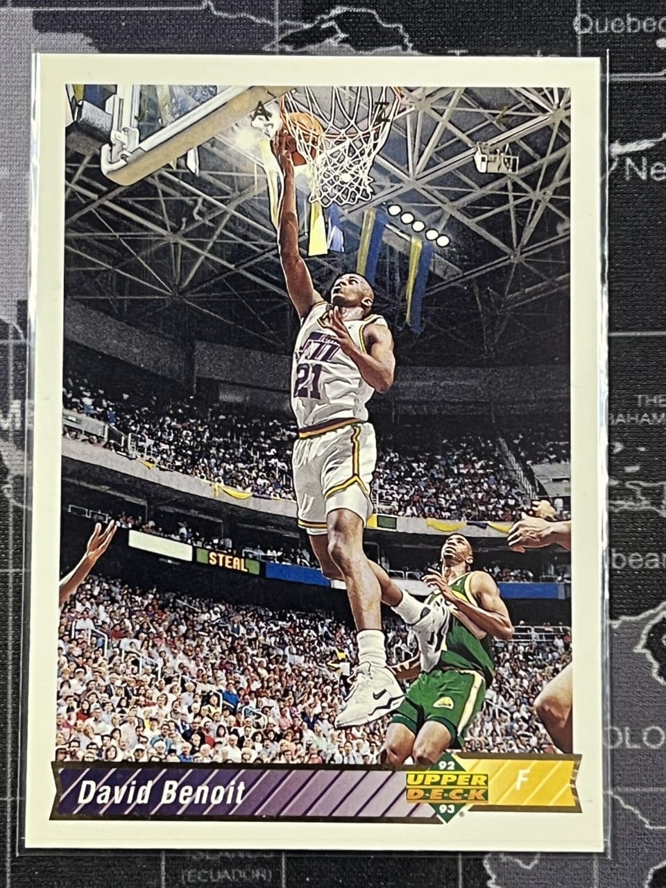 1992-93 Upper Deck Base Set David Benoit #174 card