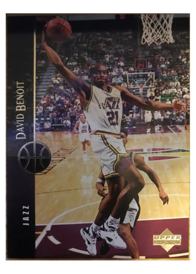 1994 Upper Deck David Benoit #94 card