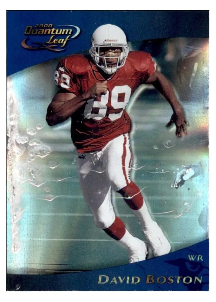 2000 Quantum Leaf David Boston #7 card