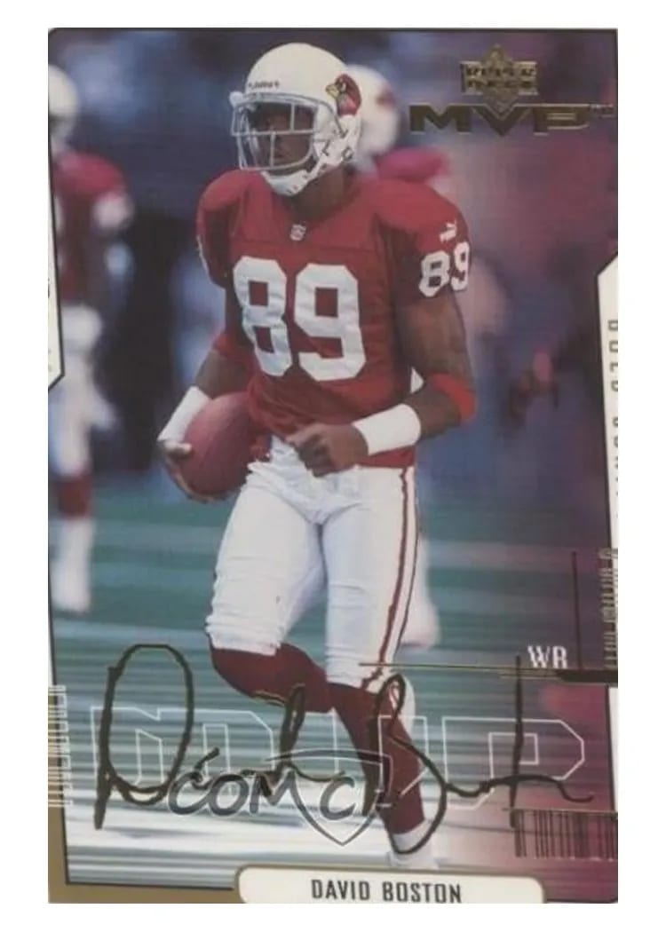 2000 Upper Deck MVP David Boston #4 card