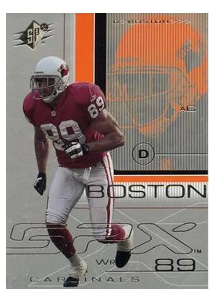 2001 Spx David Boston #2 card