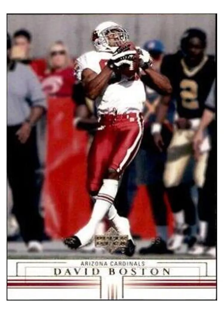 2001 Upper Deck David Boston #2 card