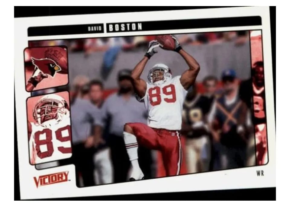 2001 Upper Deck Victory David Boston #2 card