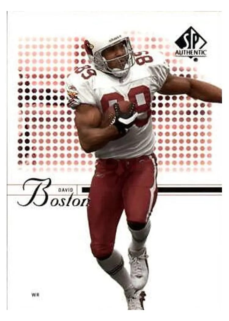 2002 SP Authentic David Boston #62 card