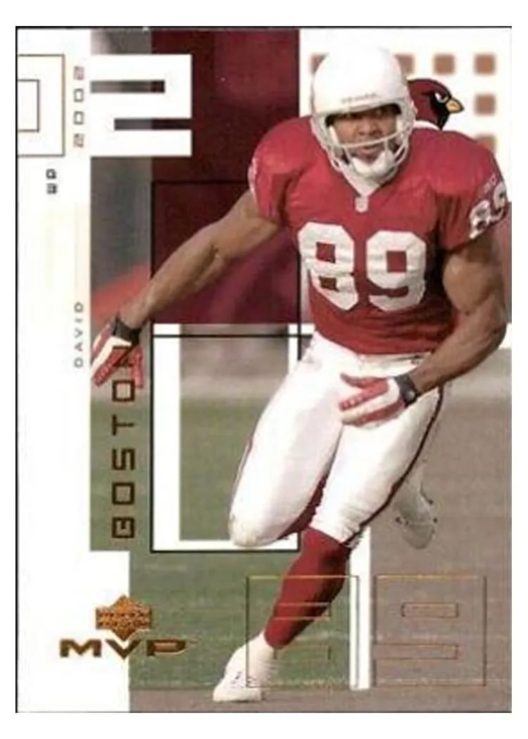 2002 Upper Deck MVP David Boston #3 card