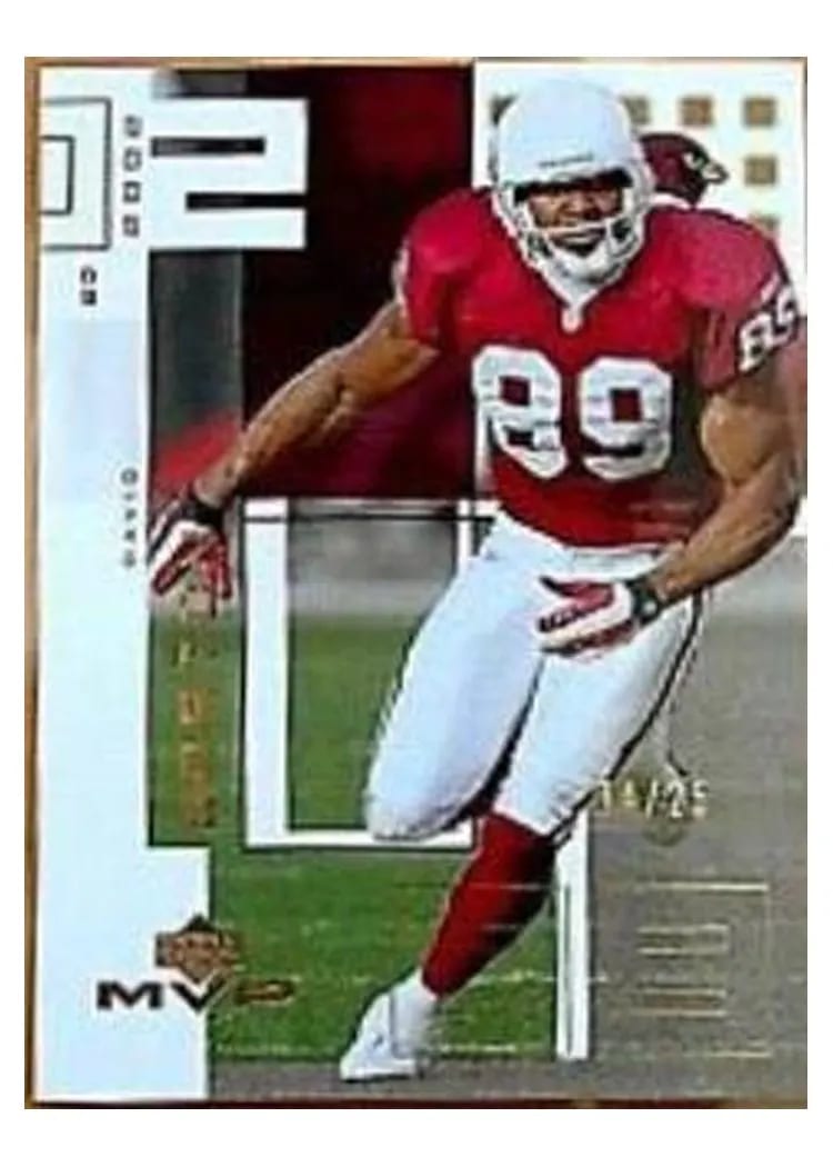 2002 Upper Deck MVP David Boston #3 card