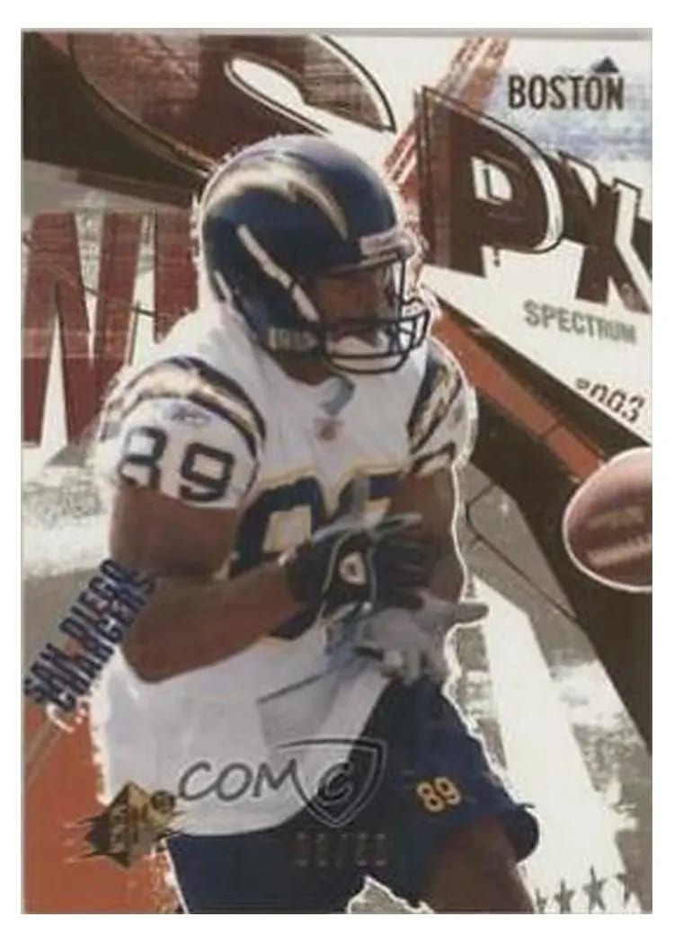 2003 Spx David Boston #49 card