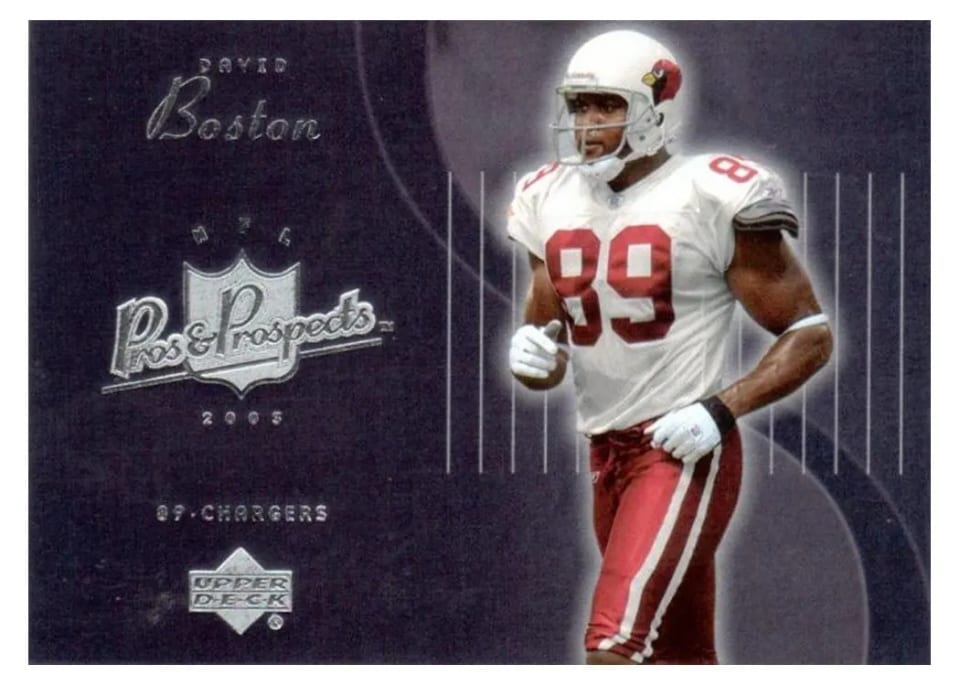 2003 Upper Deck Pros & Prospects David Boston #2 card