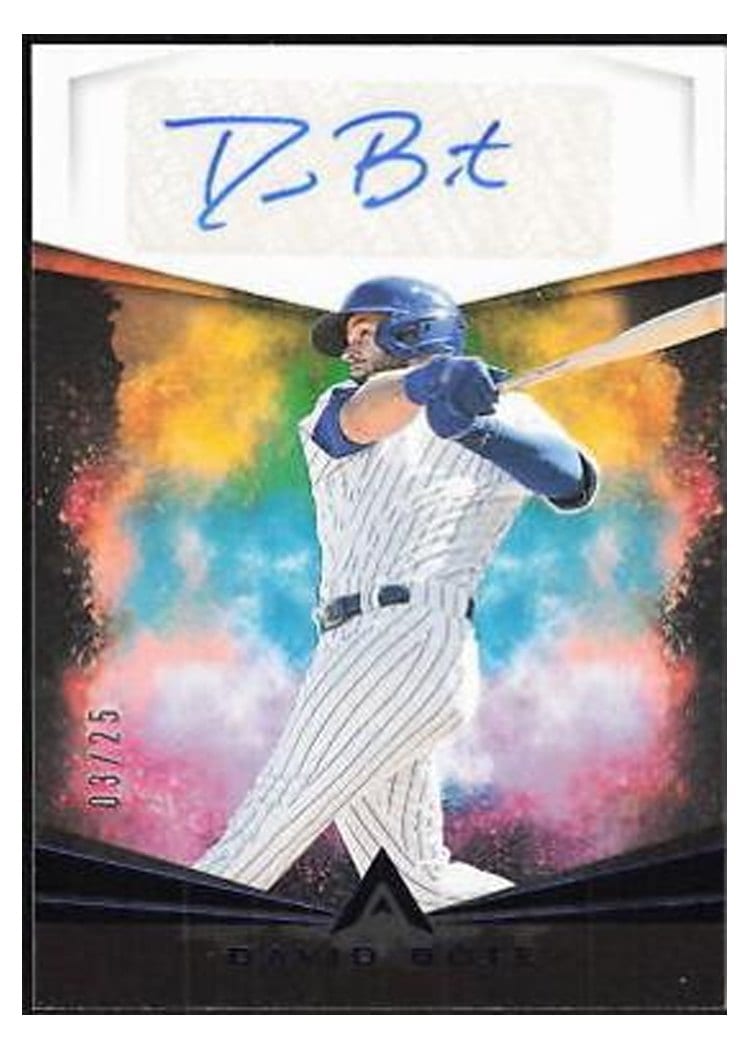 2020 Panini Chronicles Ascension Autographs David Bote #AA-DB card
