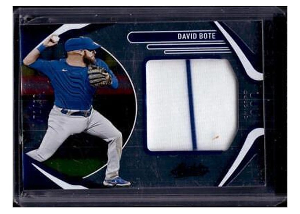 2022 Panini Absolute Patches David Bote #P-BO card