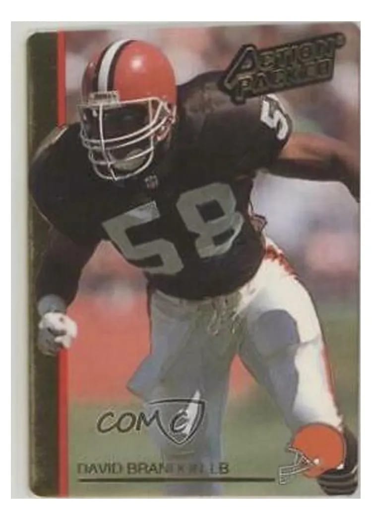 1992 Action Packed David Brandon #49 card