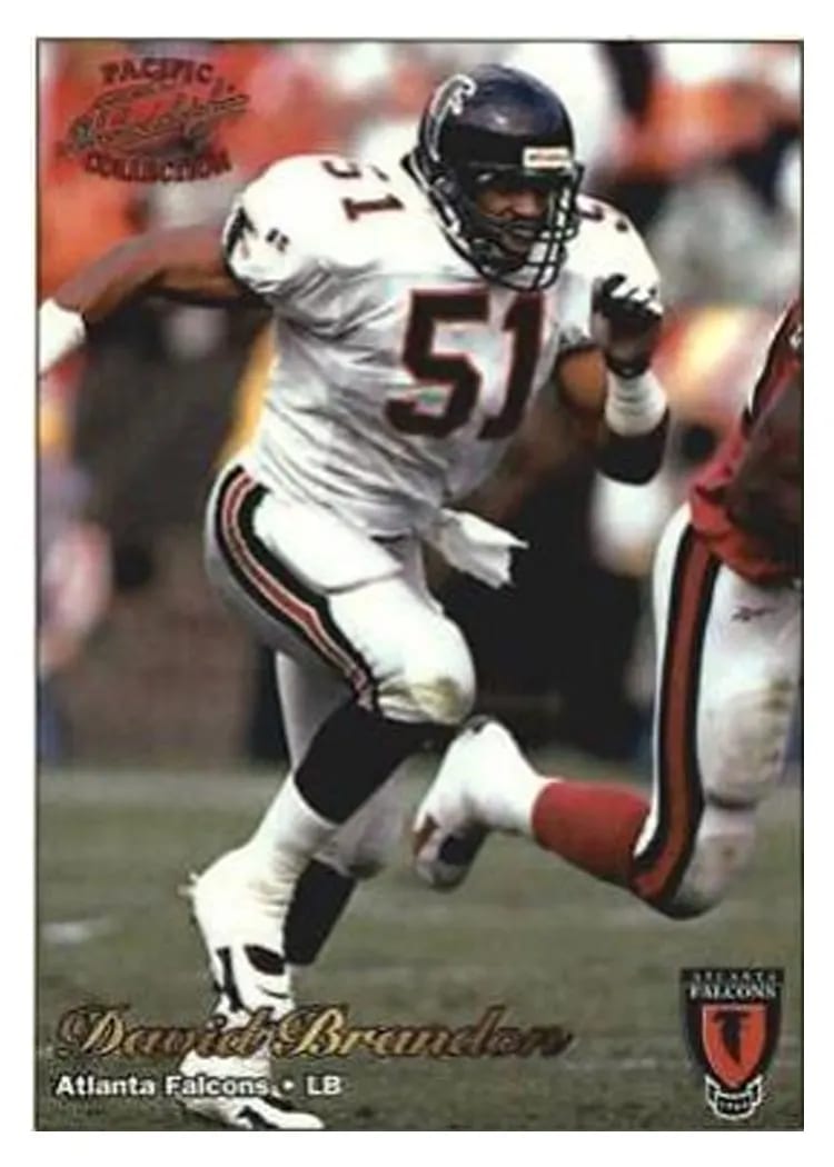 1997 Pacific Philadelphia David Brandon #13 card