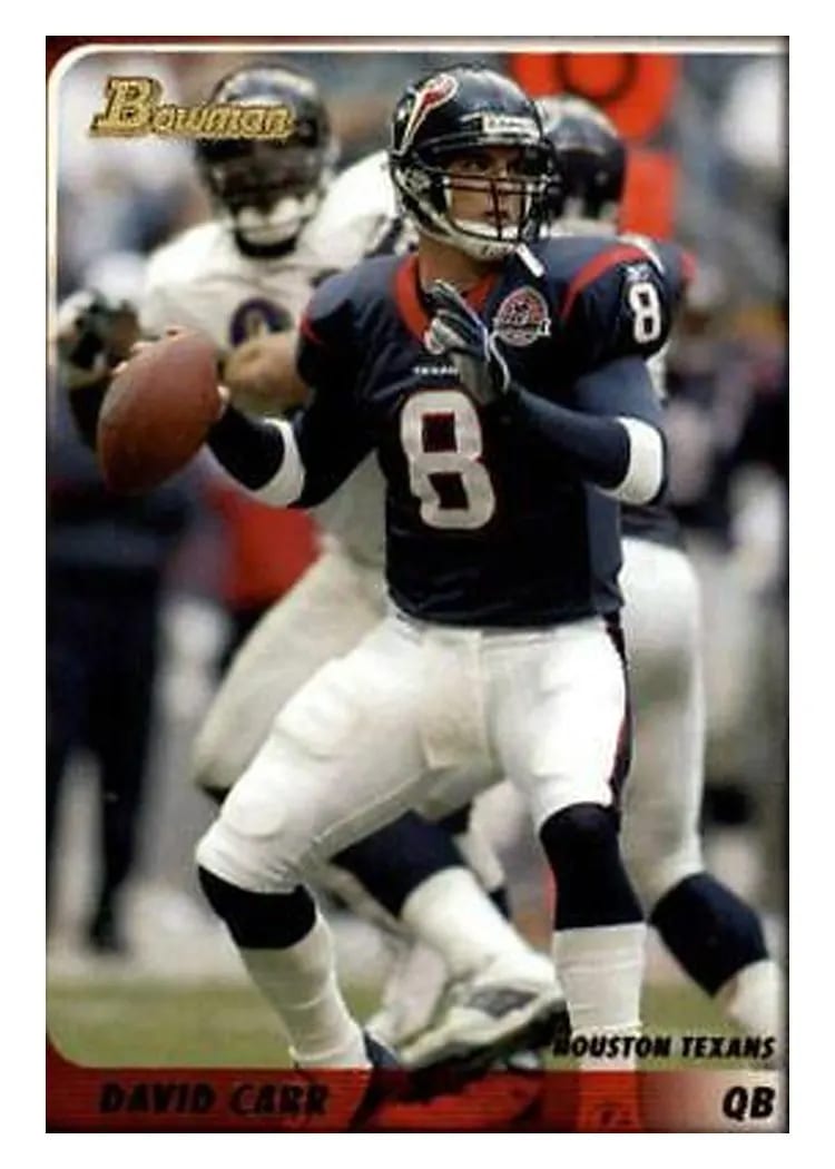 2003 Bowman David Carr #103 card