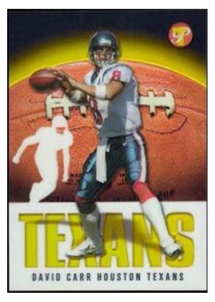 2003 Topps Pristine David Carr #15 card