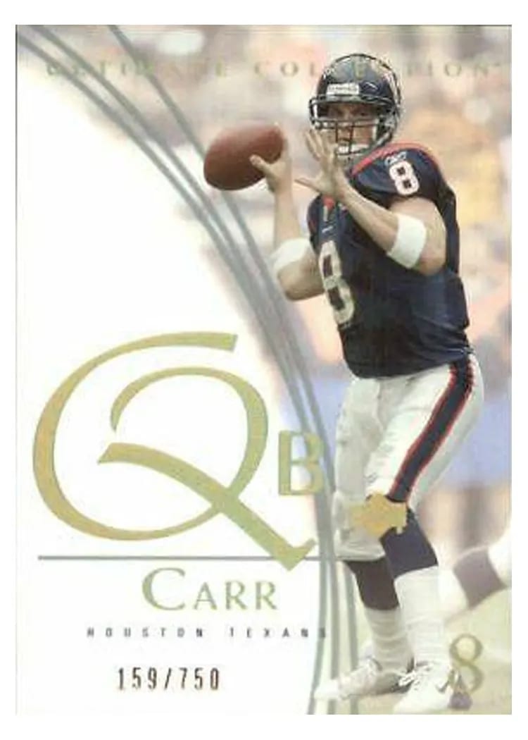 2003 Ultimate Collection David Carr #8 card
