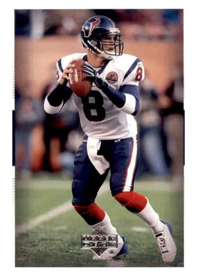2003 Upper Deck Patch Collection David Carr #8 card