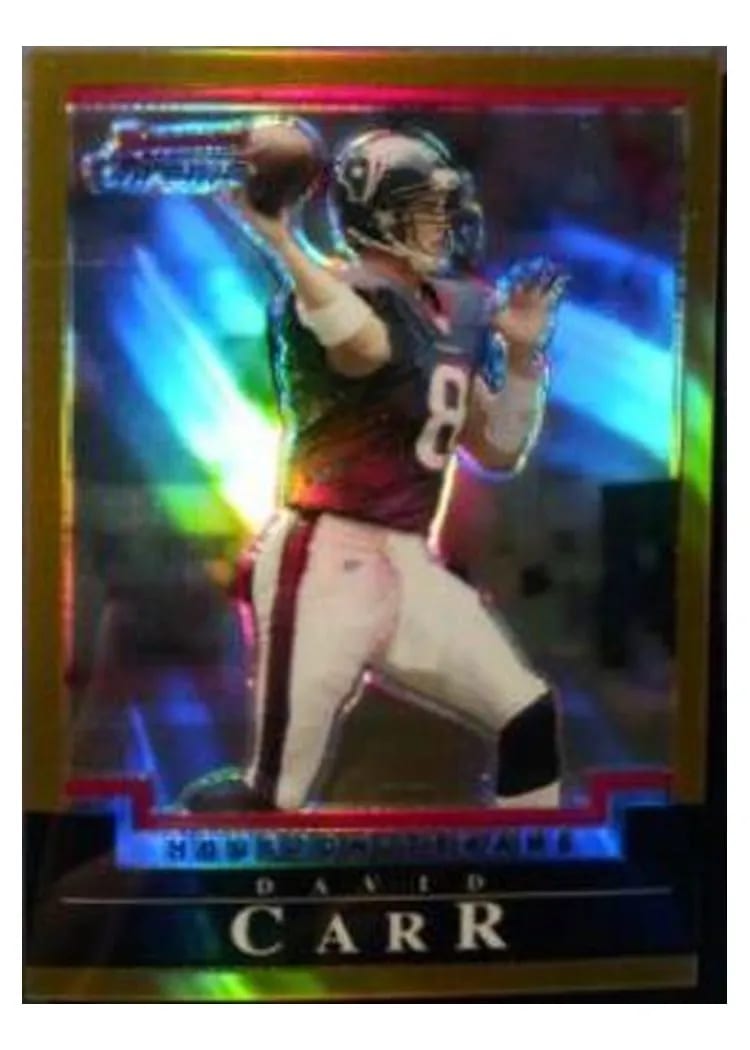 2004 Bowman Chrome David Carr #94 card