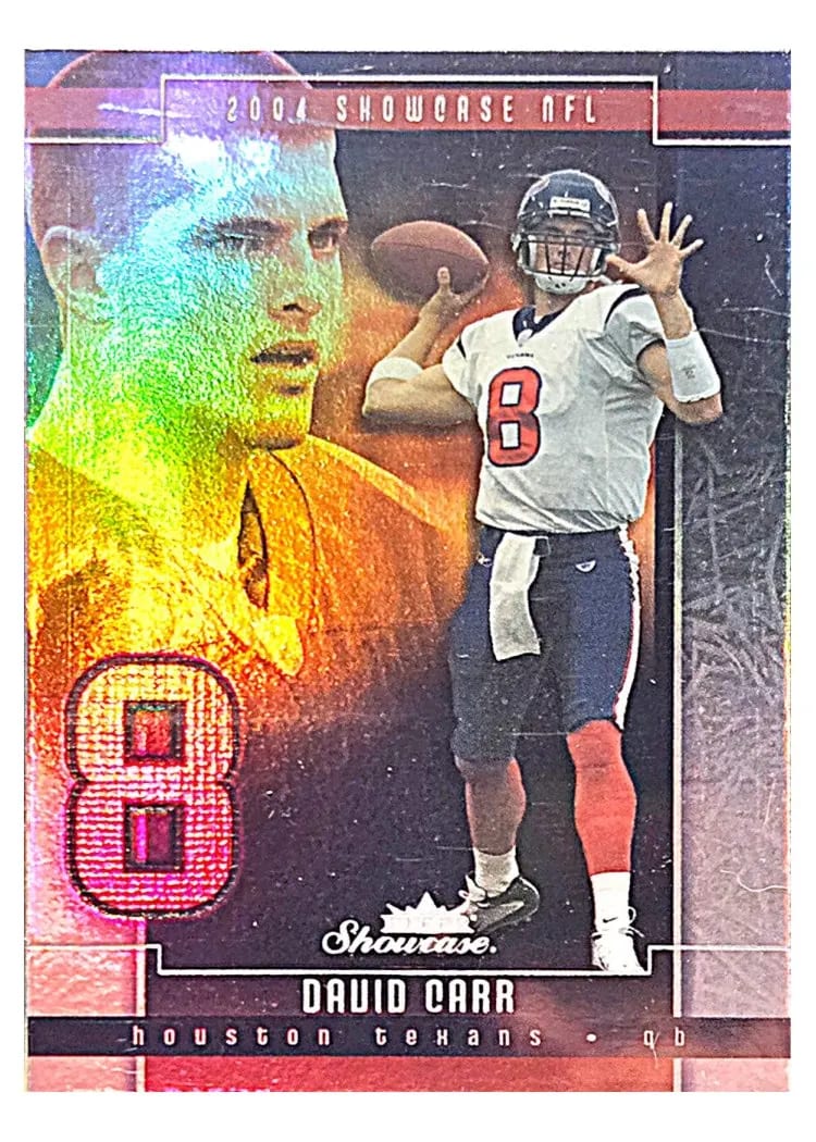 2004 Fleer Showcase David Carr #25 card