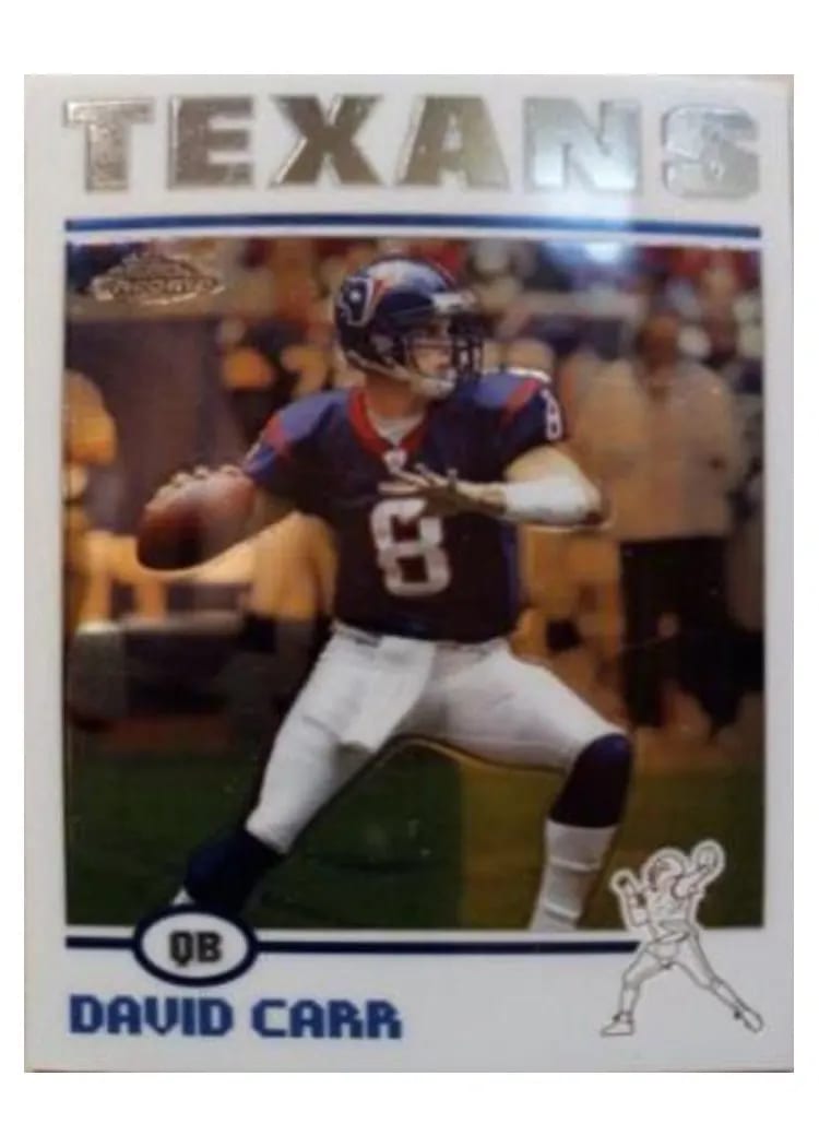 2004 Topps Chrome David Carr #103 card