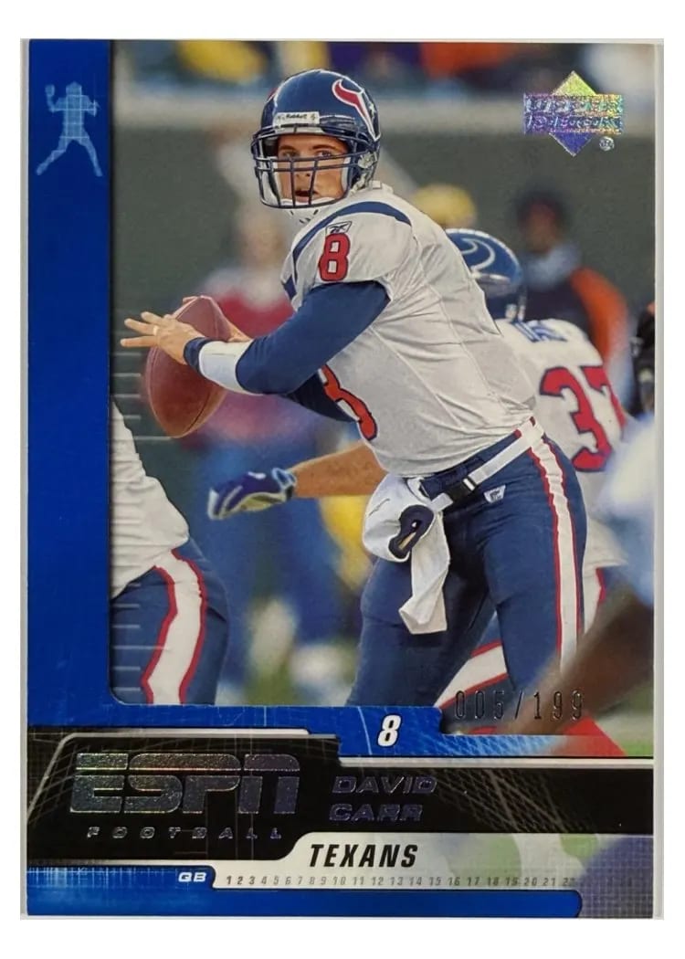2005 Upper Deck ESPN David Carr #39 card
