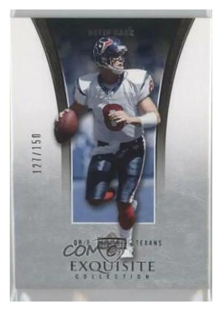 2005 Upper Deck Exquisite Collection David Carr #16 card