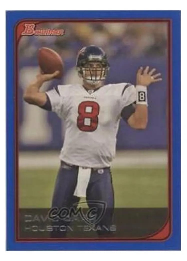 2006 Bowman David Carr #30 card
