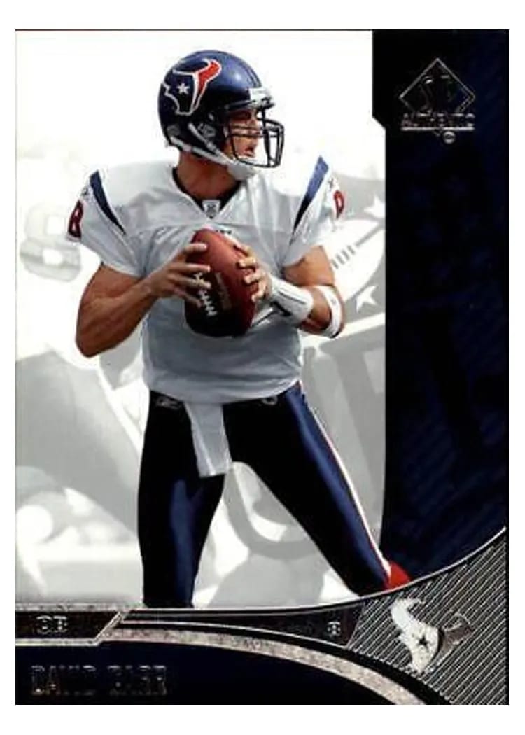 2006 SP Authentic David Carr #34 card