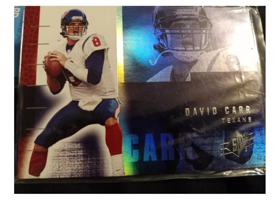 2006 Spx David Carr #35 card