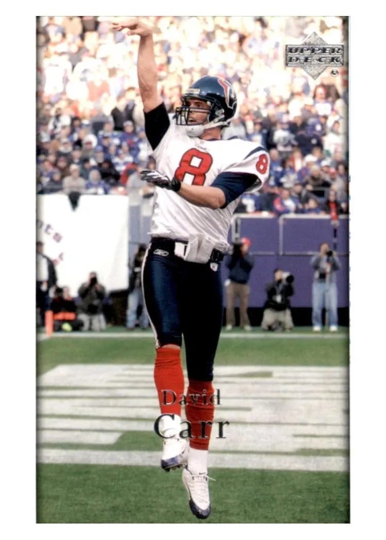 2007 Upper Deck David Carr #22 card