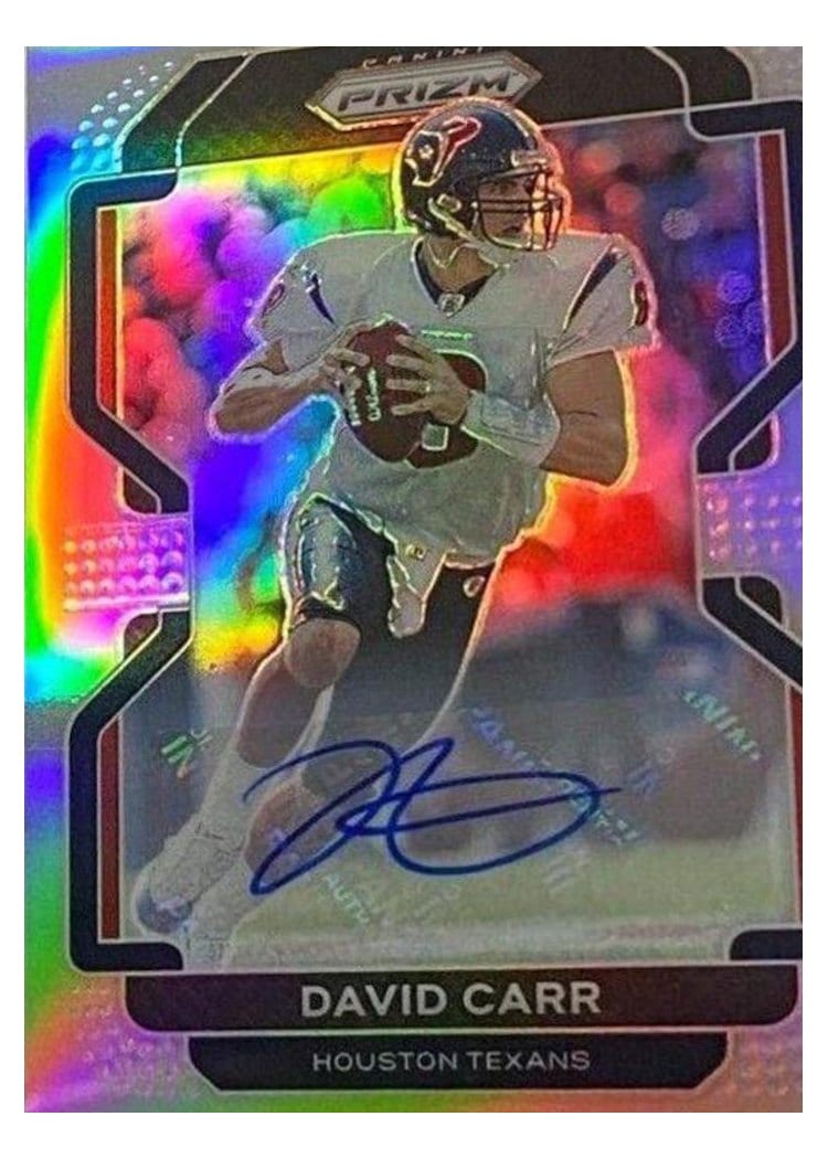 2021 Panini Prizm Base Set David Carr #41 card