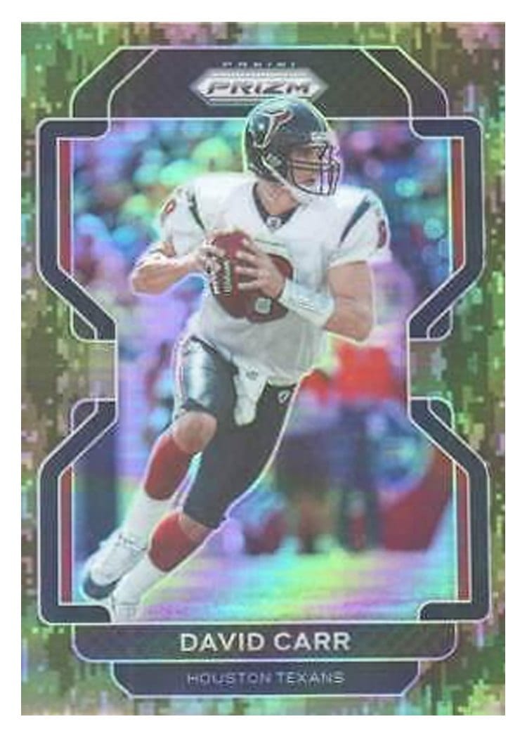 2021 Panini Prizm Base Set David Carr #41 card