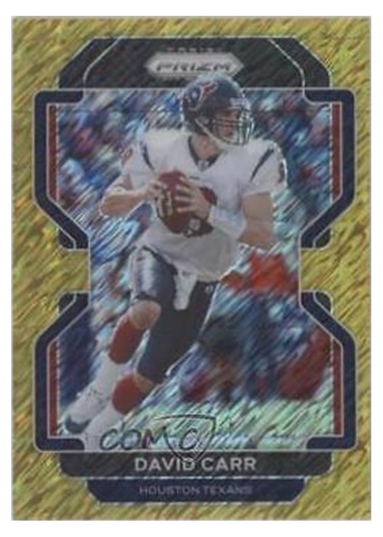 2021 Panini Prizm Base Set David Carr #41 card