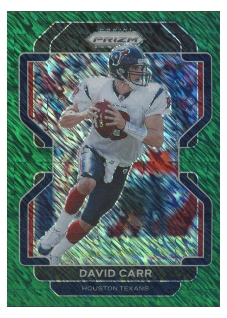 2021 Panini Prizm Base Set David Carr #41 card