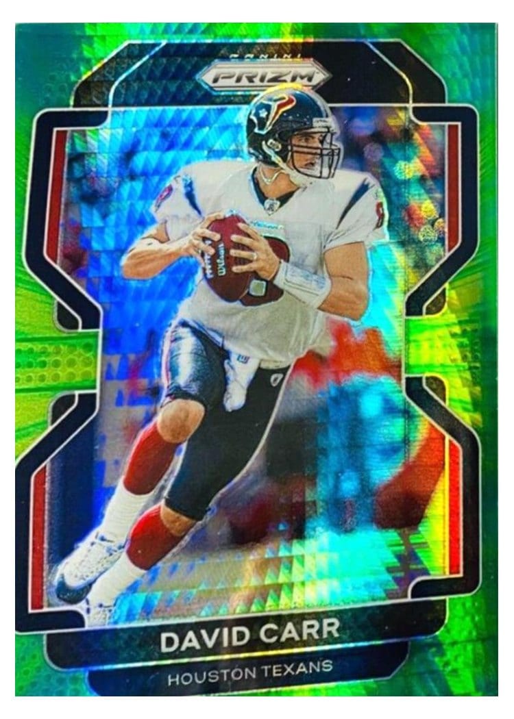 2021 Panini Prizm Base Set David Carr #41 card