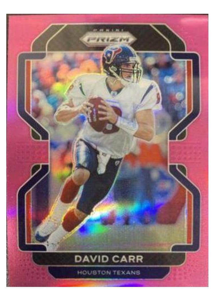 2021 Panini Prizm Base Set David Carr #41 card