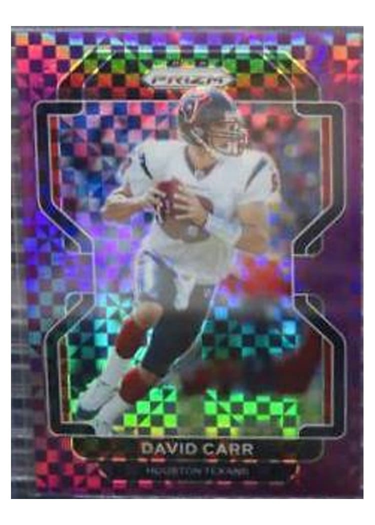 2021 Panini Prizm Base Set David Carr #41 card