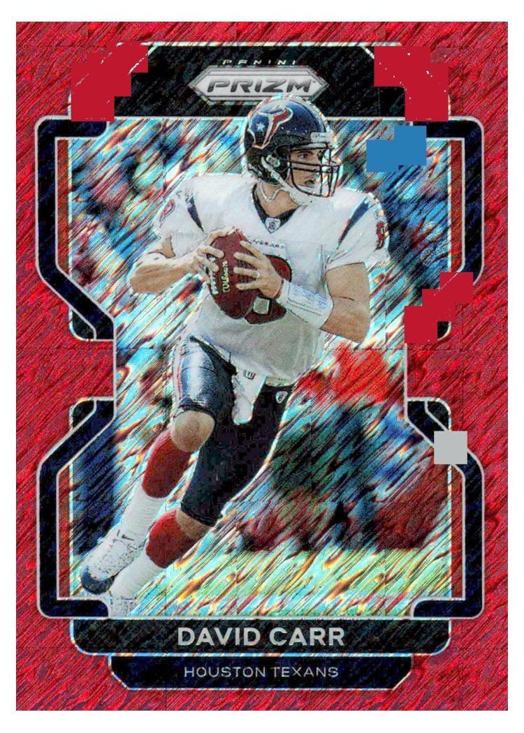 2021 Panini Prizm Base Set David Carr #41 card