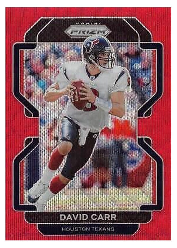 2021 Panini Prizm Base Set David Carr #41 card