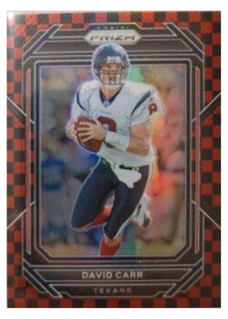 2022 Panini Prizm Base Set David Carr #119 card