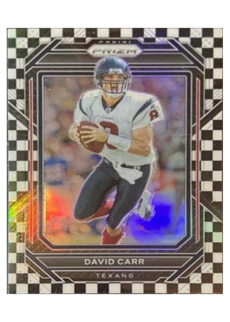 2022 Panini Prizm Base Set David Carr #119 card