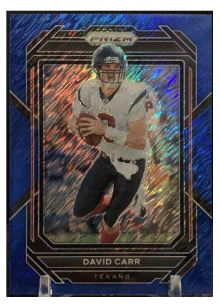 2022 Panini Prizm Base Set David Carr #119 card