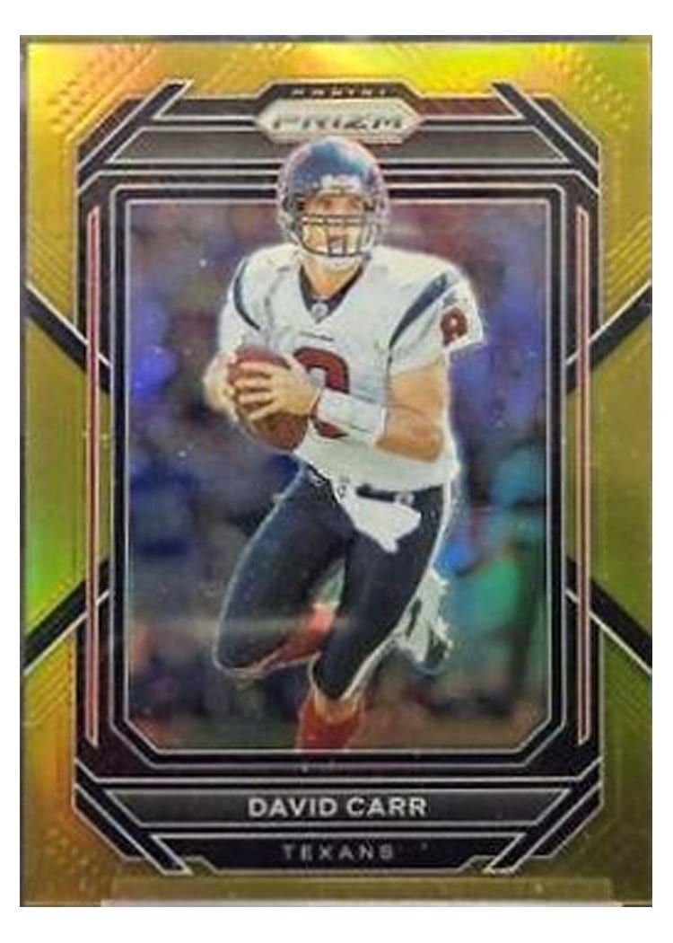 2022 Panini Prizm Base Set David Carr #119 card
